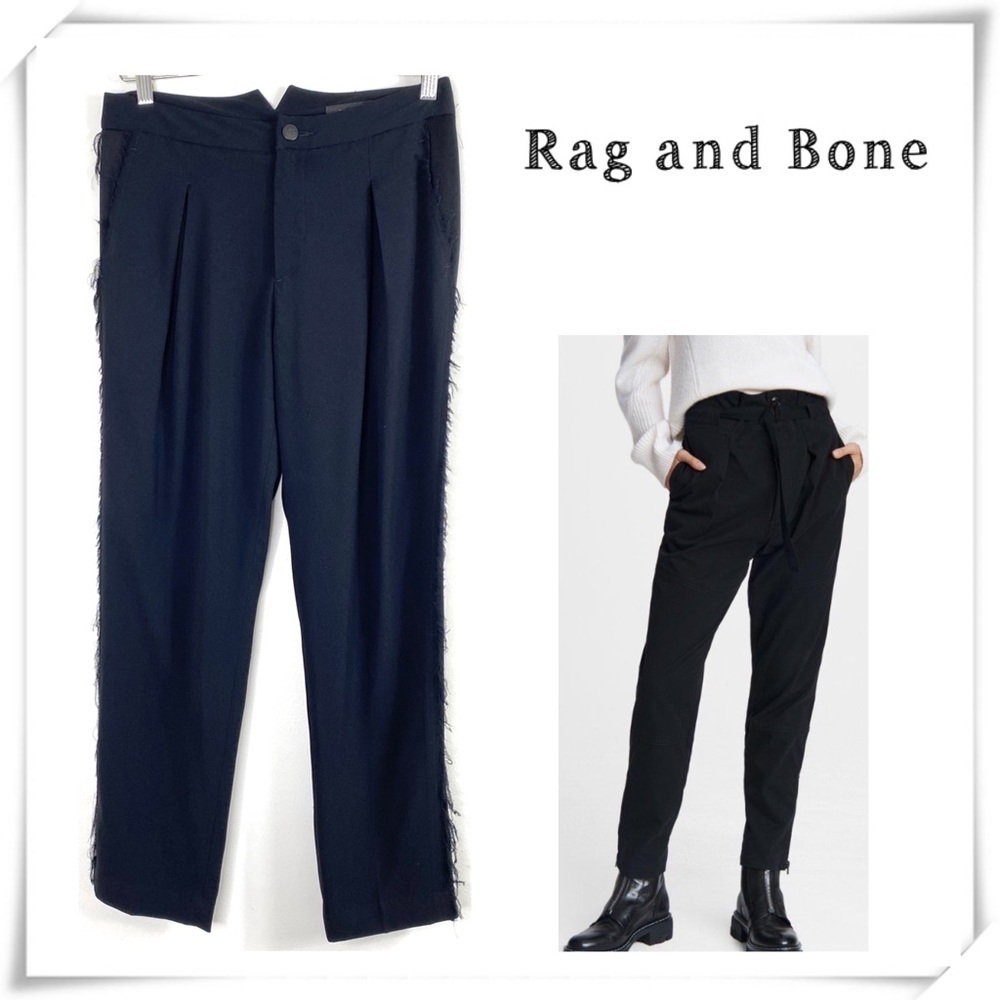 Rag and Bone Oscar Pants Black